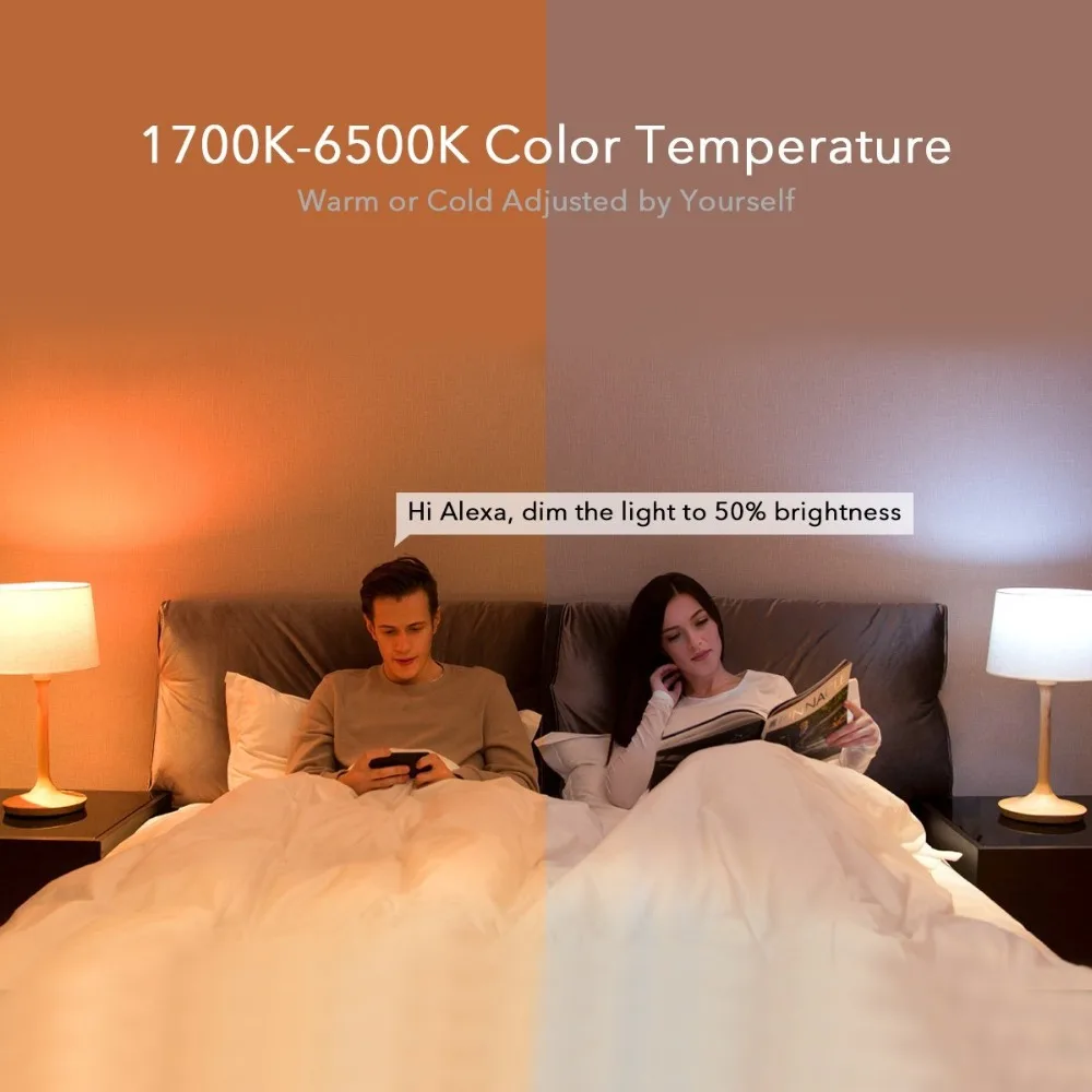 Умный светодиодный светильник Xiao mi Yeelight, цветной, 800 люменов, 10 Вт, E27, лимонная, умная лампа для mi Home App, белый/RGB, опция