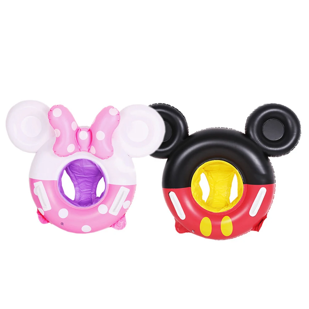 

Kids Swimming Ring Baby Inflatable Pool Float Ring Mickey Mouse Cartoon Kids Pool Toy Float Summer fun swimming lap