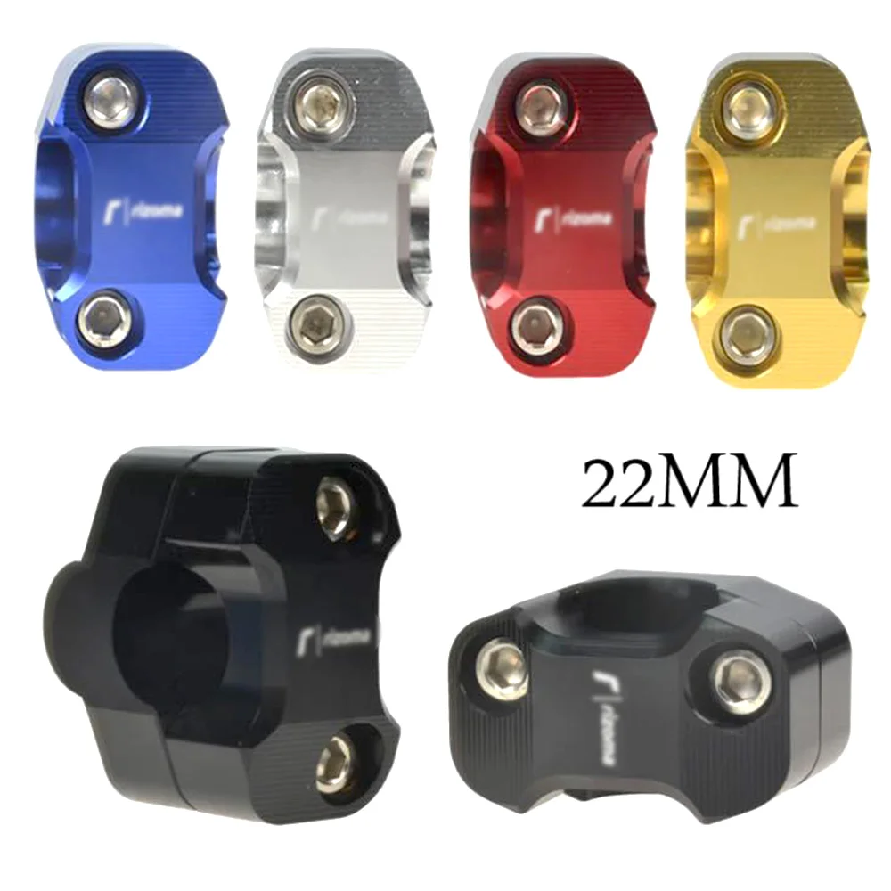 

1 Pair 28mm Hole Universal Motorcycle Handle Bar Fat Riser Mount Clamp Handlebar Adapter Ring 1/8" To 7/8" For Dirt Bike