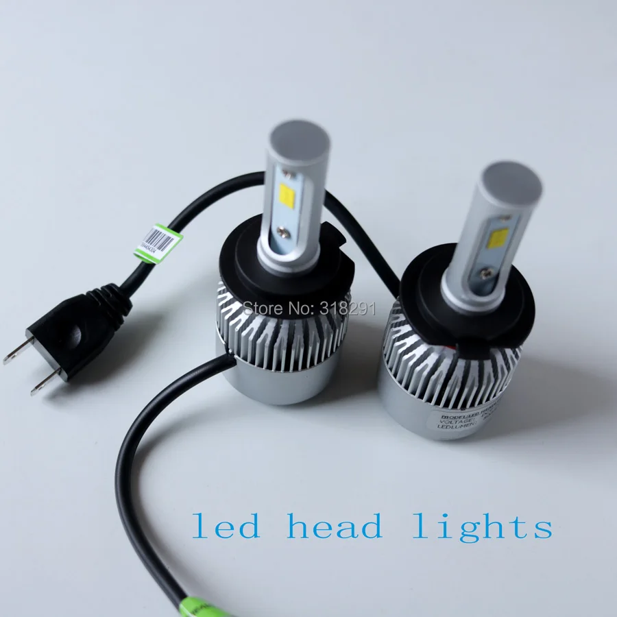 new CSP chip ph 12smd Car Headlight h7 9006 h11 8000Lumi 36w Super Bright LED Light Bulbs Kit