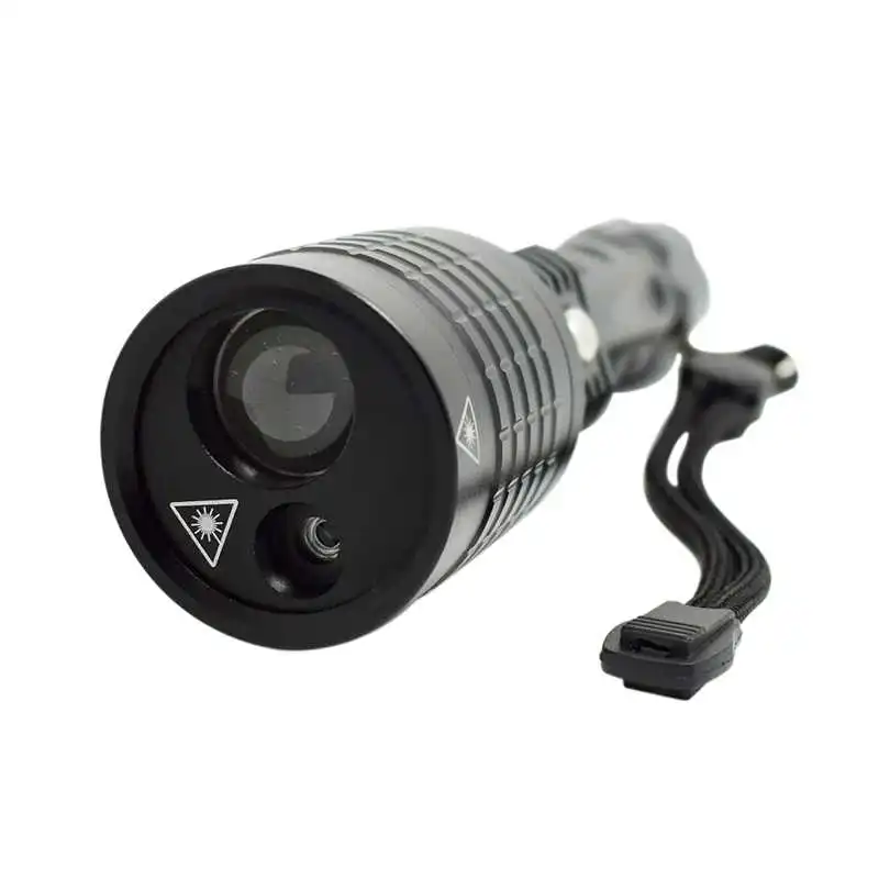 

High Power Q5 LED Torch Rechargeable Green Laser Flashlight Hunting Tactical Military Lantern 18650 Flashlight for Camping