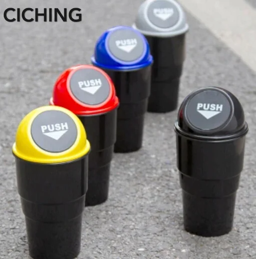 

Car-Styling Trash Can Rubbish Gargage Holder for Renault Megane 2 3 Duster Logan Clio 4 3 Laguna 2 Sandero Scenic 2 Captur