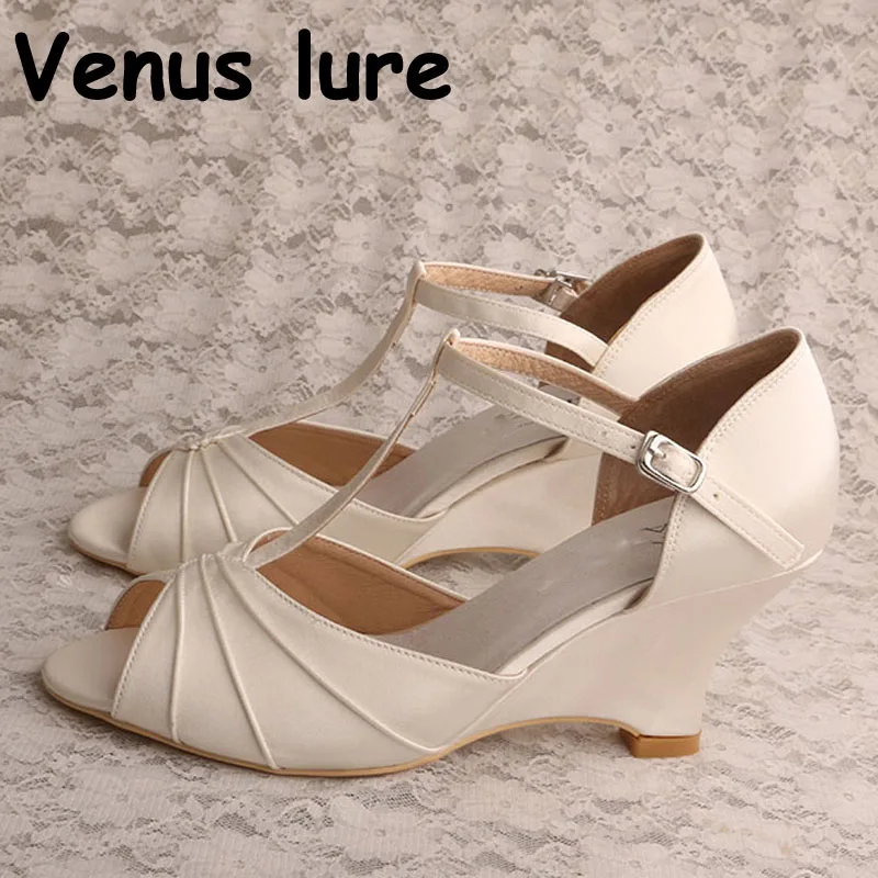 t strap wedding sandals