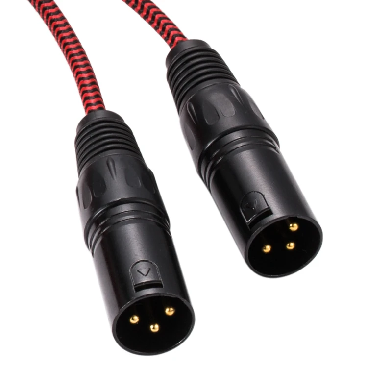  Hifi Audio Cable Mini Jack 3.5mm to 2 XLR 3 Pin PC Headphone Amplifier MP3 Mixing Console Dual XLR 