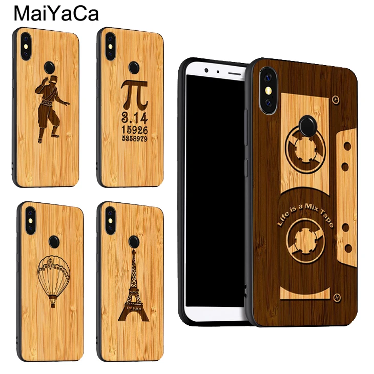 

MaiYaCa Mix Tape Bamboo Patterned TPU Case for Xiaomi Redmi Note 7 5 Pro 5A 4X 6 6A S2 Mi 9 8 6X A2 Mix2S Max2 K20 Cover