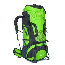 70 + 5 LWaterproof полиэстер Открытый Дорожный Рюкзак Спортивная Сумка с дождевик Кемпинг пеший Туризм Треккинг Рюкзак Mochila
