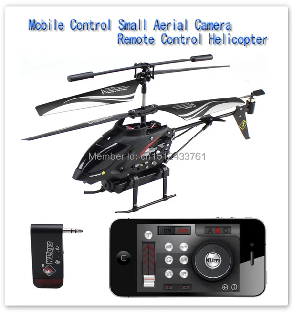 WLtoys Remote Control Toys 3.5CH RC Helicopter ,Mobile Control Small