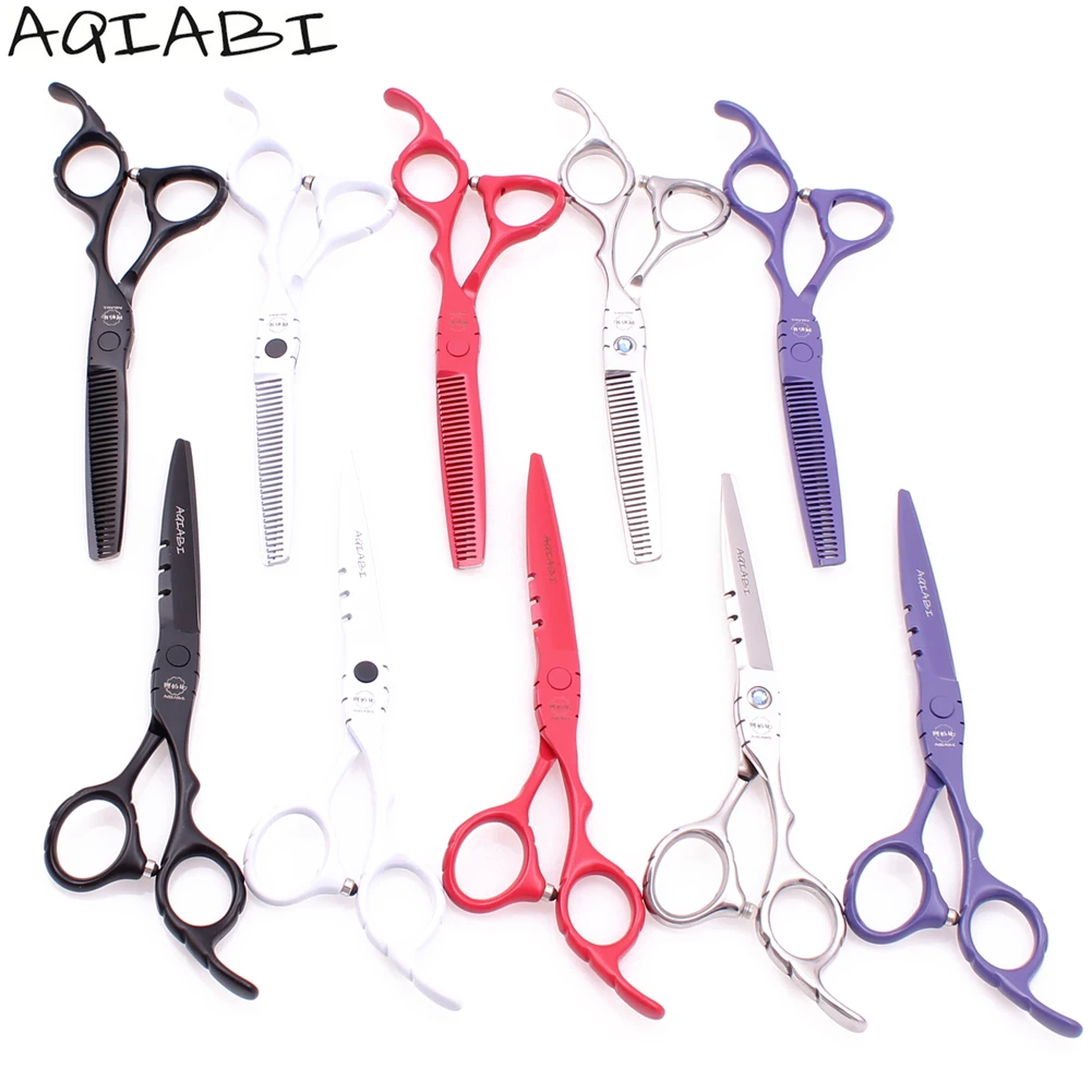 

Hairdressing Scissors 5.5" JP Stainless AQIABI Brand Thinning Scissors Hair Cutting Shears Hairstyle Shears Hair Scissors A1010