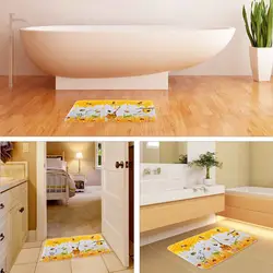 Компактный Коврик для ванной комнаты нескользящий коврик для ванной комнаты универсальный домашний коврик подушка для ванны моющиеся
