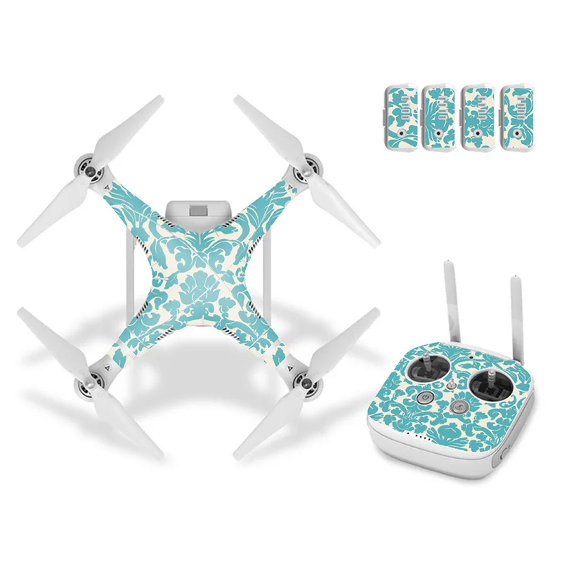 Выгодные цены тенденции Продукт Защитный виниловые наклейки для DJI Phantom 3 - Цвет: TN-DJ3-0162