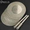 10pcs 35mm dremel accessories Stone Jade Glass Diamond dremel Cutting Disc Fit Rotary Tool Dremel Drills Tool with Two Mandrel ► Photo 1/6