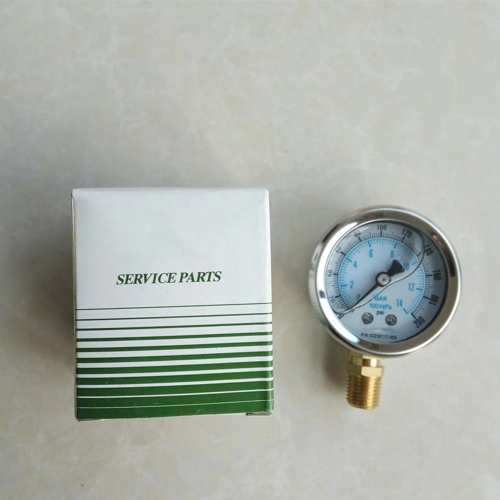 Pressure Gauge Service Kit Spare Parts 02250117-009 for SULLAIR Mobile Screw Air Compressor 040691 | Обустройство дома