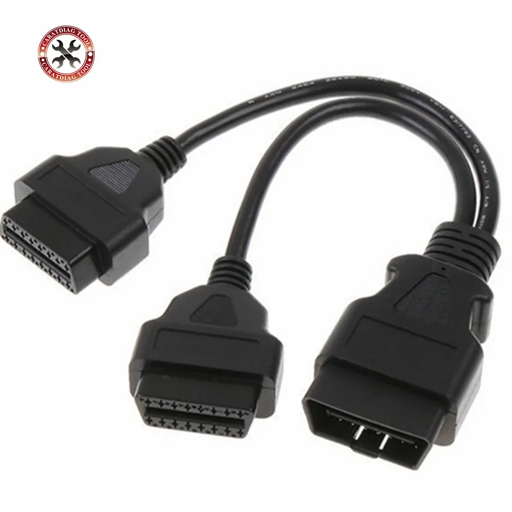 2018 Топ 1 2 16 Pin типа папа до контактный разъем OBD OBD2 Удлинительный кабель II
