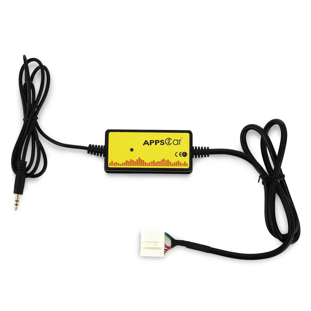 

APPS2CAR Auto Car USB 3.5mm Aux In Adapter MP3 Player Cable Radio Interface Car AUX Cable Adapter for Honda