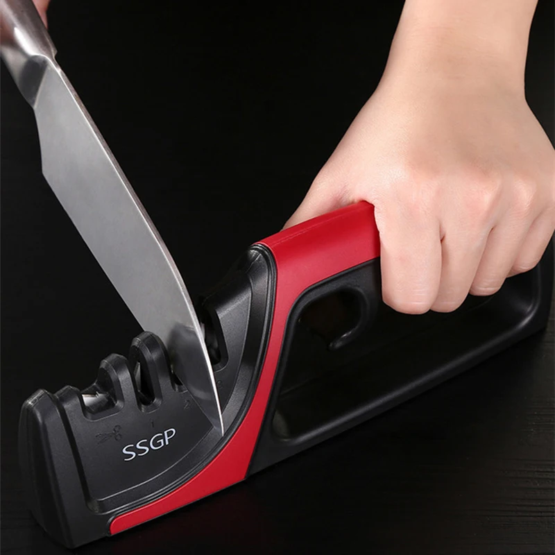 Новая Профессиональная точилка для ножей Алмазный керамический кухонный нож точильный камень для дома Точилки кухонные ножи инструменты