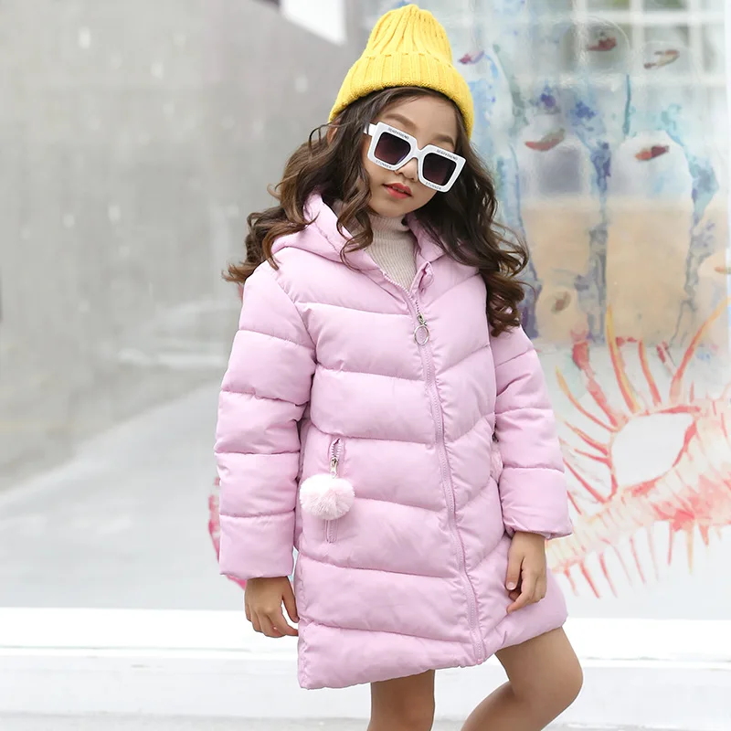

2019 New Winter Coats Girls Clothes Baby Winter Jacket for Girls Outdoor Hooded Warm Jacket Children Coats Parkas Children