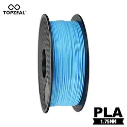 TOPZEAL Премиум светло голубой цвет PLA нити 1,75 мм 1 кг "песочные часы" Пластик для 3d принтеры печать