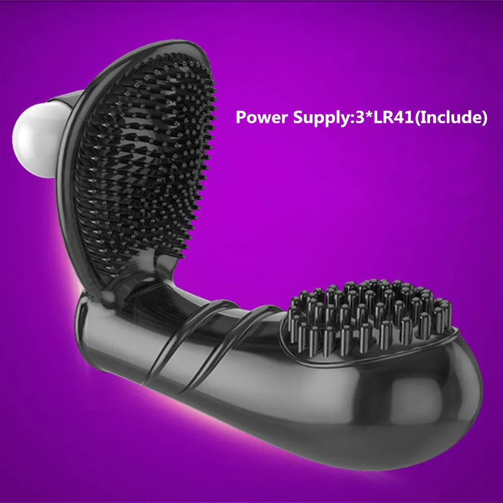 Finger Condom with Egg Vibrator Female G Spot Clitoris Stimulator Masturbation Flirt Massager Sleeve Sex Toys for Women Couple (5)