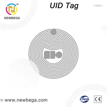 

10PC RFID Block 0 4 byte UID Changeable dry inlay tag HF 13.56MHz label NFC sticker 23mm in diameter free shipping Fast delivery