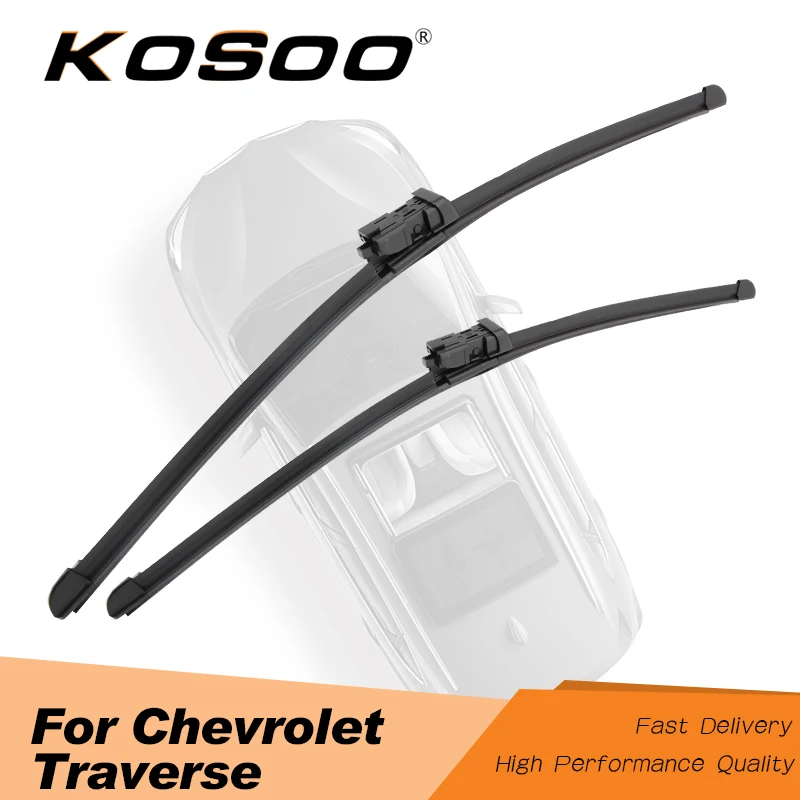 KOSOO For Chevrolet Traverse 2009 2010 2011 Car Windscreen Wiper Blades