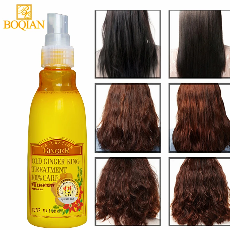 

BOQIAN Ginger Supple Hair Spray Repair Damaged Dry Frizz Hair Nourishing No-wash Moisturizing Hair Conditioner Hair Care Product