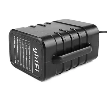 

New 8.4V 18650 Waterproof Battery Pack Case 6 Pcs Batteries Holder Storage Box House Cover for Bicycle Bike Lamp XD88