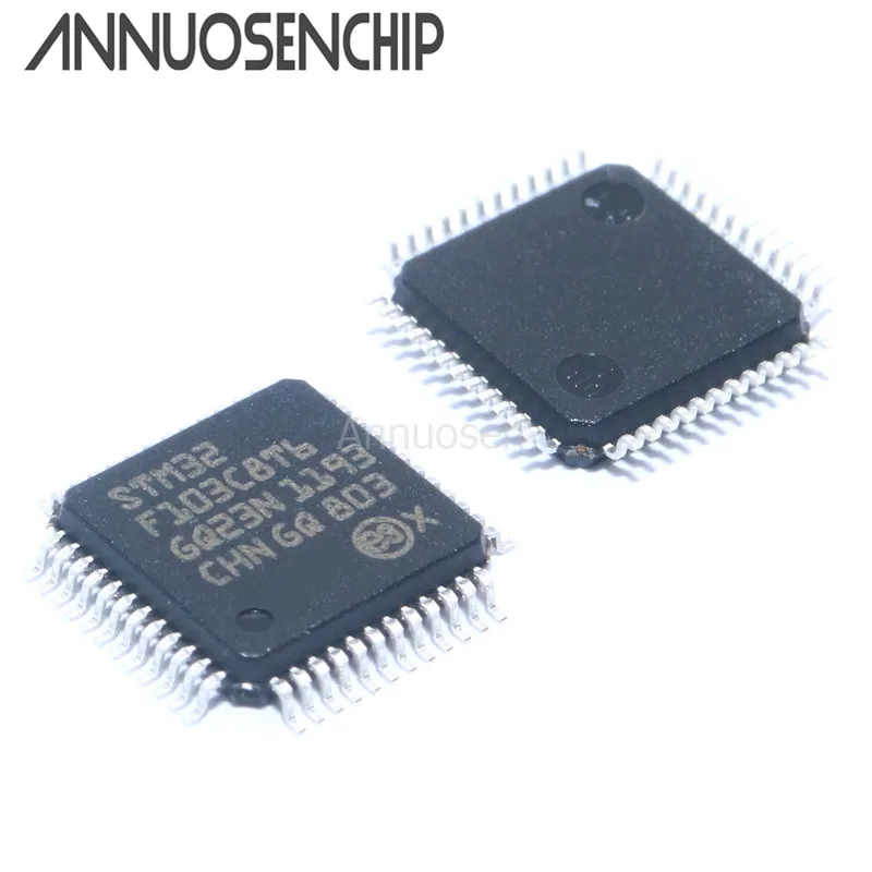 

1PCS STM32F103C8T6 LQFP48 32F103C8T6 QFP48 QFP new and original free shipping