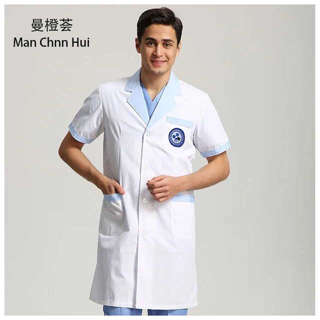 Medical robe lab coat hospital male and female work uniforms Korean