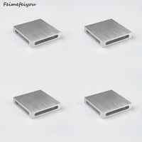 feimefeiyou 3W LED Stair Lighting Square Slim Wall Lamps Recessed with Drive One Beam EmissionIndoor Step Light 4pcs/lot 1