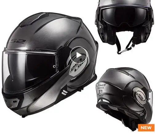 

Flip up helmet double lens motorcycle helmet back somersault helmet