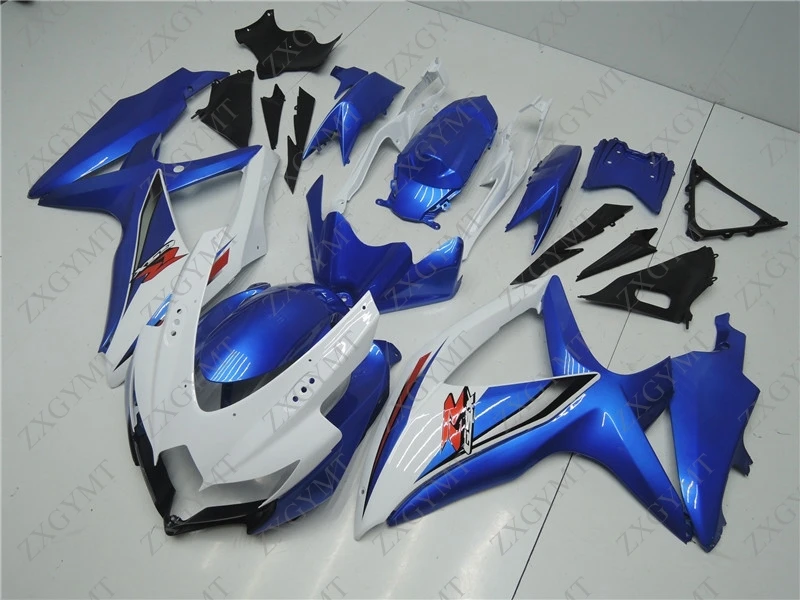 

Abs Fairing for Suzuki GSXR750 2008 - 2010 K8 White Blue Abs Fairing GSXR 750 2009 Bodywork GSXR600 2008