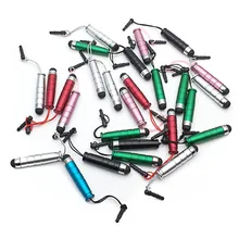 1000 шт хорошего качества Мини Стилус емкостный сенсорный ручка для iphone ipad Capactive экран универсальный для смартфона планшетный ПК