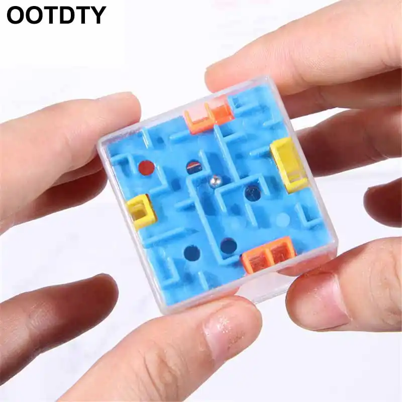 1 peça quebra-cabeça labirinto brinquedo jogo cérebro desafio brinquedos brinquedos equilíbrio brinquedos educativos chaveiro crianças brinquedos presente