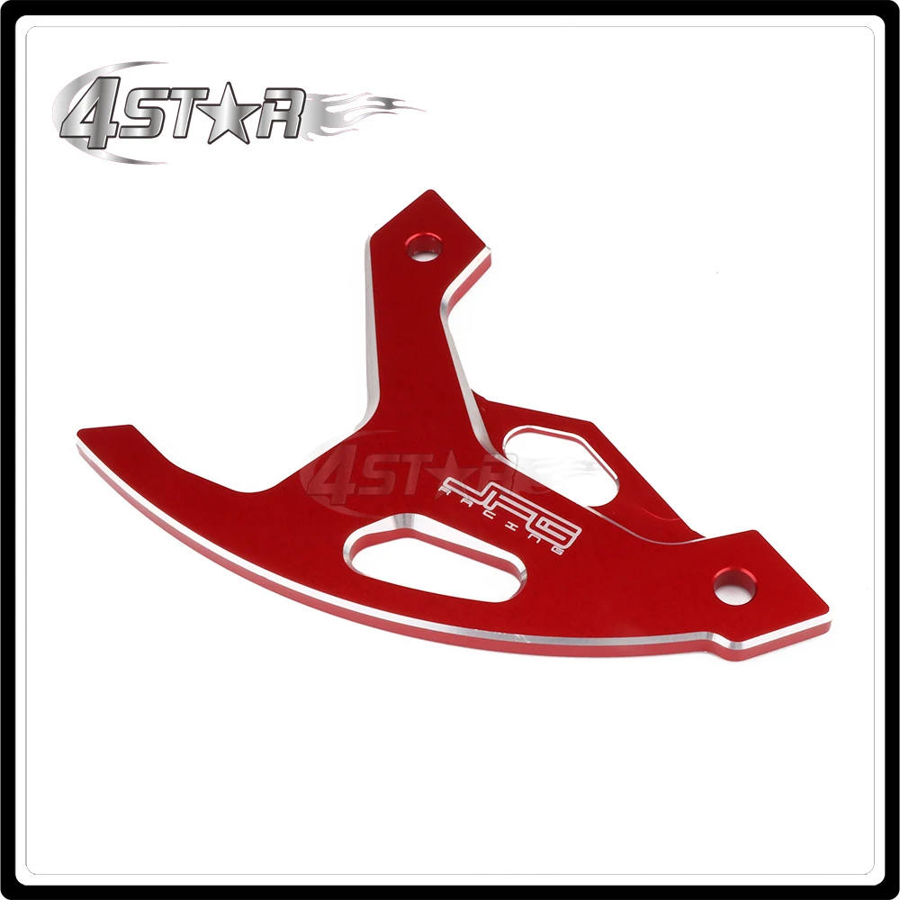 Motorcycle Red Aluminum Rear Disc Rotor Cover Guard For HONDA XR650L