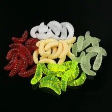 0.5g 2.4cm Soft Shrimp Fishing Lure Isca Artificial Plastic Soft Silicone Fishing Tackle Swim Bait Colorful leurre souple
