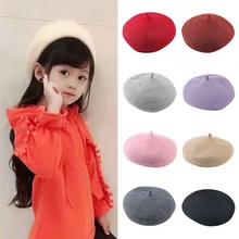 Muqgew для малышей Дети Шапки для девочек зимняя утепленная куртка для малышей для берет из плотного натурального хлопка шапочка британский художник Кепки год Дети девушка Кепки s