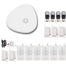 Yobang безопасности Smart Wi Fi Android IOS APP управление защита от взлома системы с IP видеозаписывающая камера дым огонь сенсор детектор