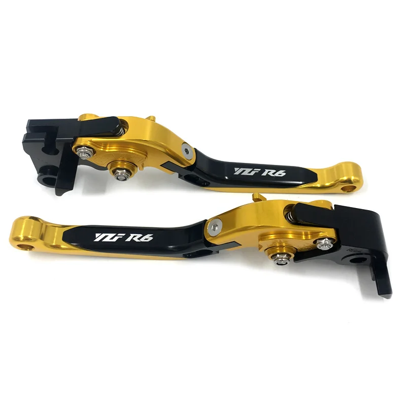 1999 2000 2001 2002 2003 2004 YZF-R6 YZF R6 CNC Adjustable Foldable Extendable Brakes Clutch Levers For Yamaha R6 1999-2004 (3)