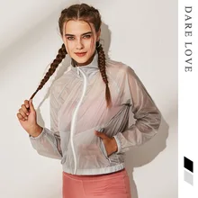 Женская спортивная куртка для фитнеса Бег спортивные спортивная одежда для йоги дышащие упражнения тренажерный зал куртка с длинным рукавом пот Топы