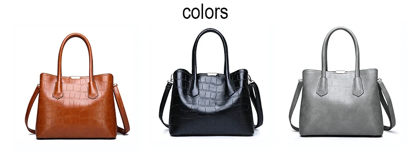 Большая вместительная сумка, повседневная женская сумка на плечо, коричневые сумки из искусственной кожи, сумки-мессенджеры Fengting FTB078
