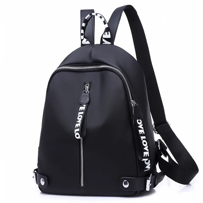 Женские рюкзаки для девочек-подростков, Молодежные рюкзаки, новая школьная сумка через плечо, нейлоновый Водонепроницаемый Многофункциональный рюкзак для ноутбука - Цвет: White