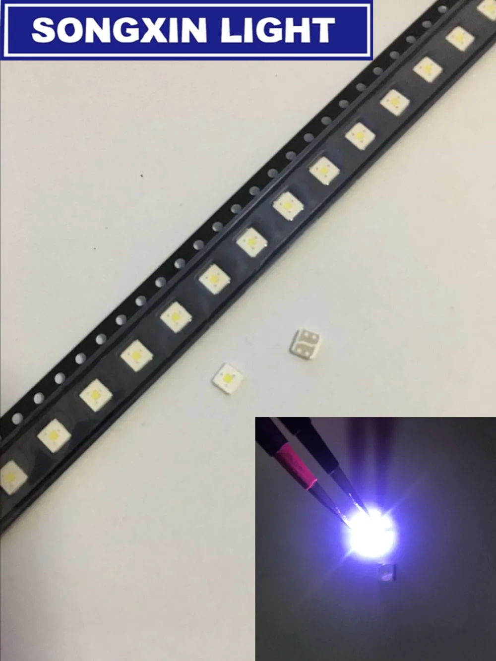 

200PCS LUMENS LED Backlight Flip-Chip LED 2.4W 3V 3535 Cool white 153LM For SAMSUNG LED LCD Backlight TV Application