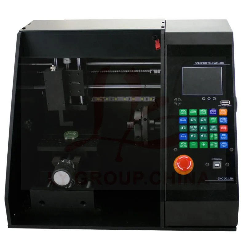 LY 50 jewellery bracelet cnc router ring engraving machine in Milling