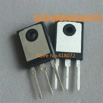 

10pcs/lot SGH80N60UFD G80N60UFD G80N60 FSC TO-3P NEW