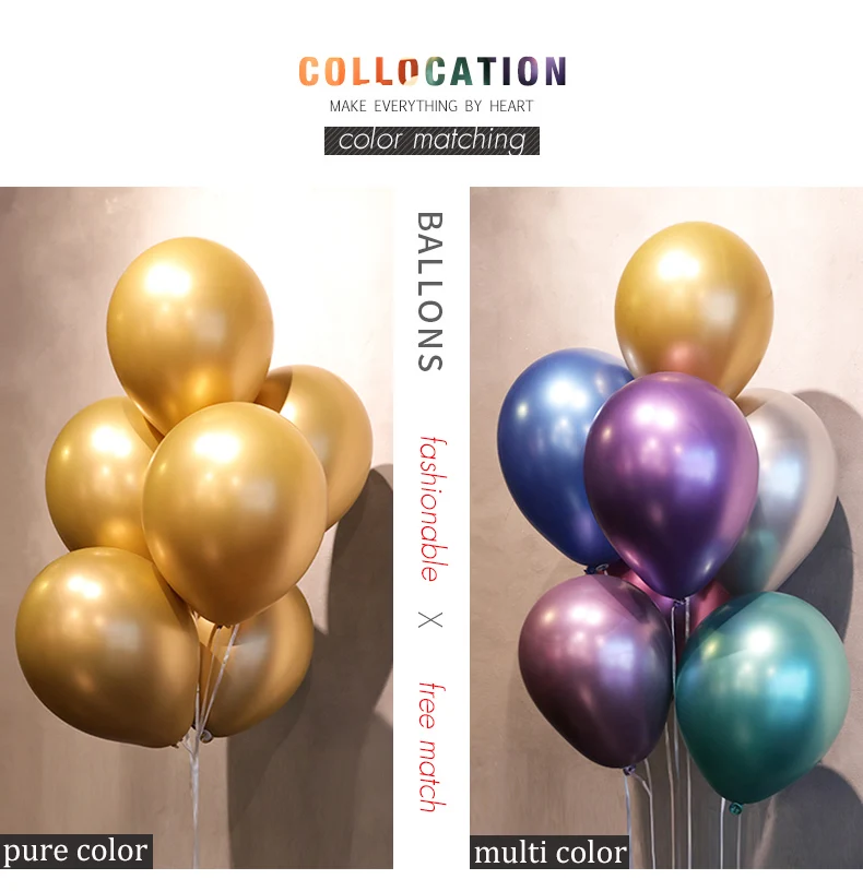 metallic balloon detail 3