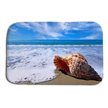 Горячая GCZW-креативный морской узор 3D Печатный Коврик для прихожей, прихожей, улицы, напольные коврики для детских комнат, ковры для кухни, ванны, напольные H
