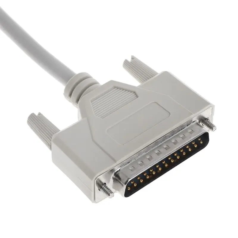 Кабель для принтера DB25 Male to Female 25 Pin удлинитель параллельный порт компьютера 3m 1 5