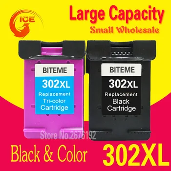 

Europe 302 Ink Compatible for HP Deskjet 3630 3632 3634 Printer Ink IP302 302 XL ink For HP 3630 3632 3634 Ink cartridge