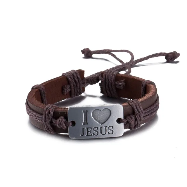 Love Engraved Charm Leather Bracelets For Women Men Love Engraved Charm Leather Bracelets For Women Men Adjule Rope Wristband Cuff Male Female Friendship
