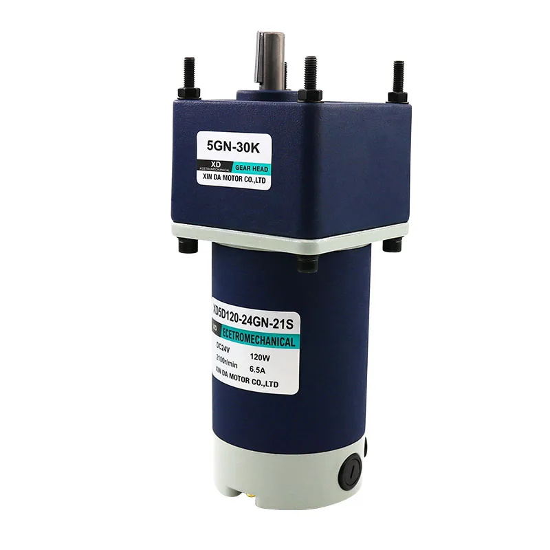 Potência do Motor Reverter o Micro Motor de Baixa a Velocidade Ajustável de Alta 12v24v do Redutor da Engrenagem de 120 Pode Velocidade w dc